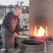 At the forge