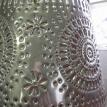 Punched lamp shade